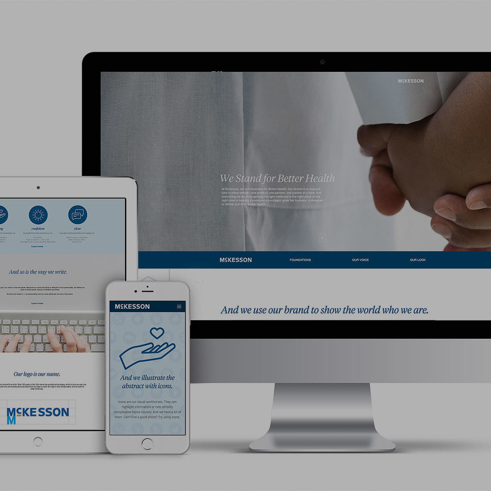 McKesson External Brand Site